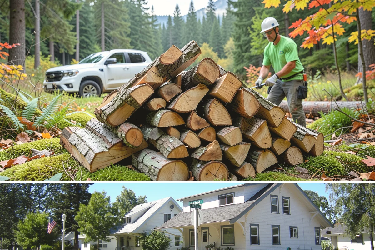 Firewood Storage Consultation in DuPont, Pierce County, WA - Book a consultation in spring or early summer so you can build the right storage before seasoning season.