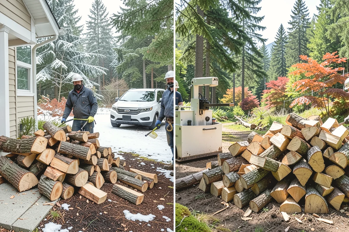 Firewood Storage Consultation in Duvall, King County, WA - Walk the property and assess sun, wind, and drainage