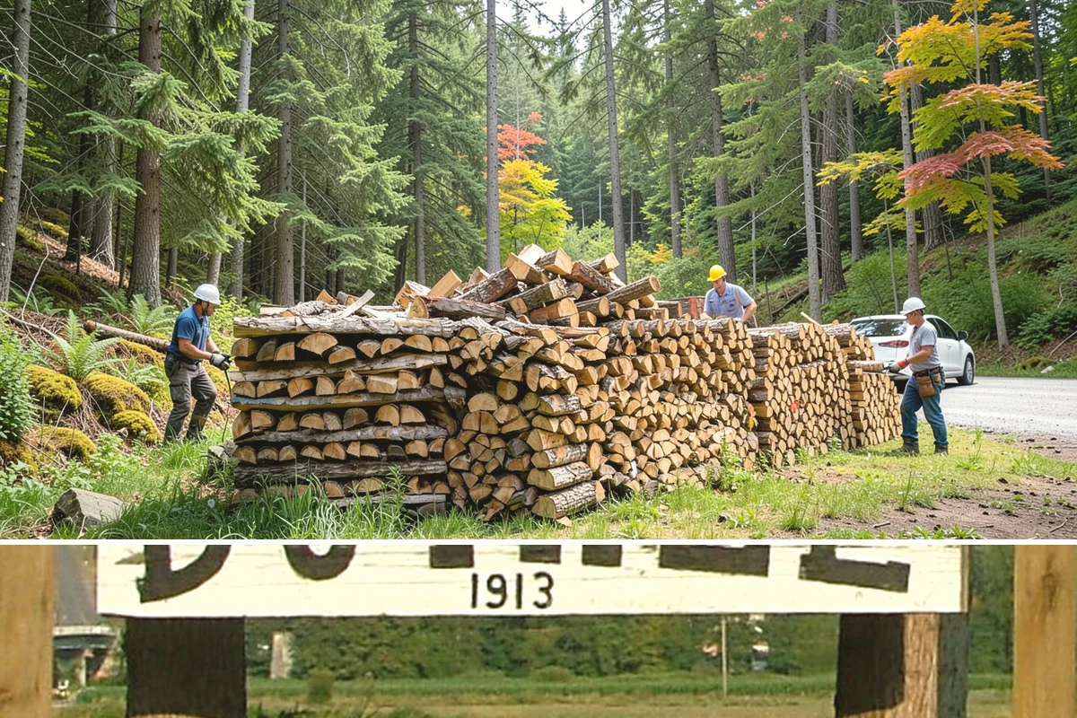 Firewood Storage Consultation in Duvall, King County, WA - Book a consultation in spring or early summer so you can build the right storage before seasoning season.