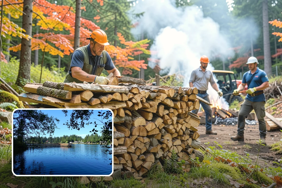 Firewood Storage Consultation in Federal Way, King County, WA - Custom plan built around your specific yard and climate