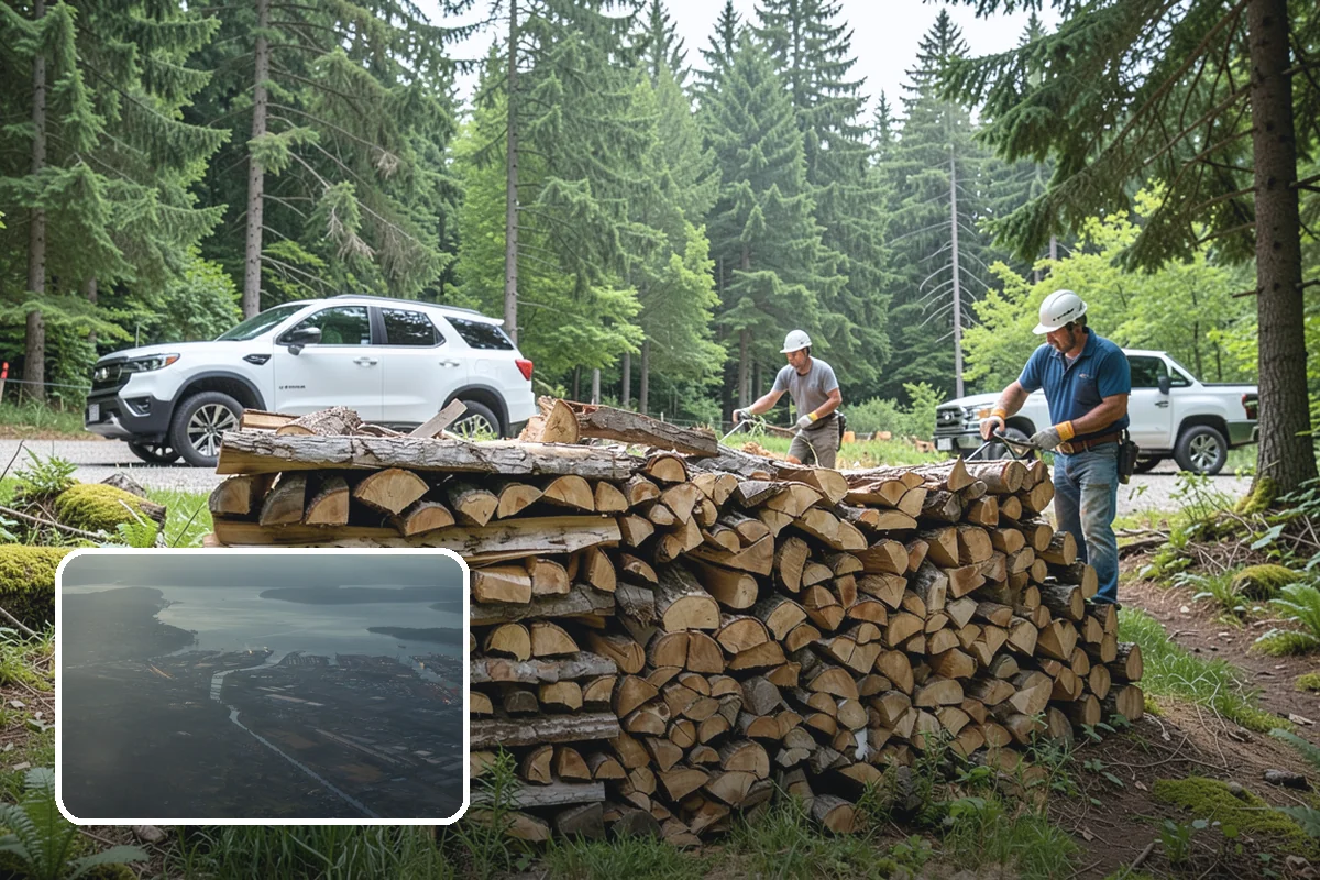 Firewood Storage Consultation in Fife, Pierce County, WA - Custom plan built around your specific yard and climate