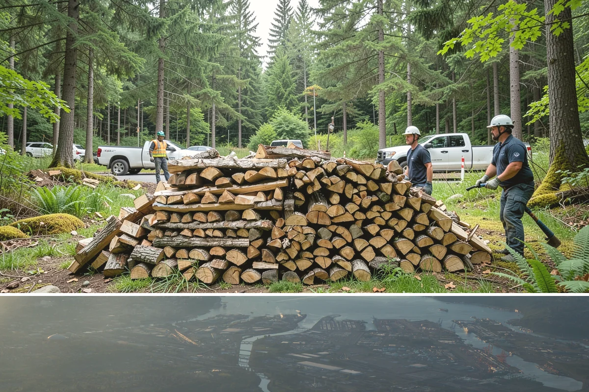 Firewood Storage Consultation in Fife, Pierce County, WA - Book a consultation in spring or early summer so you can build the right storage before seasoning season.