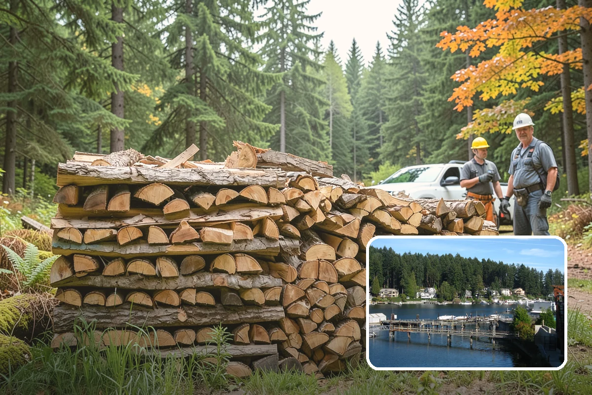 Firewood Storage Consultation in Gig Harbor, Pierce County, WA - Custom plan built around your specific yard and climate