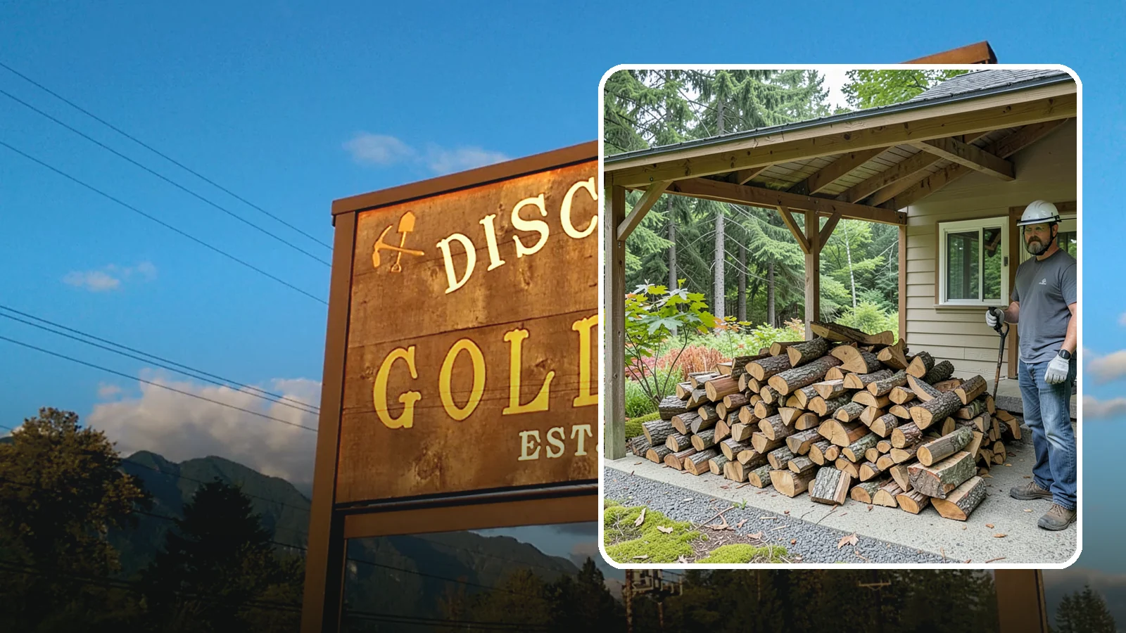 Firewood Storage Consultation in Gold Bar, Snohomish County, WA - We walk your property and give you a clear plan for storing firewood so it seasons fast and stays dry in the Pacific Northwest.