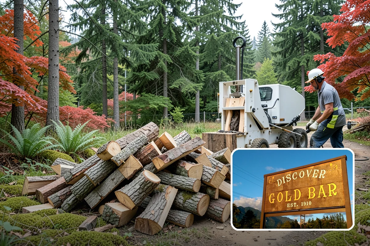 Firewood Storage Consultation in Gold Bar, Snohomish County, WA - Custom plan built around your specific yard and climate