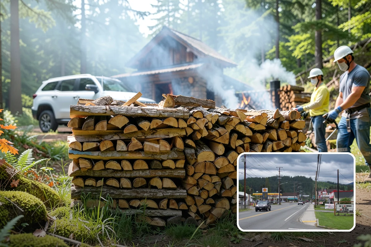 Firewood Storage Consultation in Granite Falls, Snohomish County, WA - Custom plan built around your specific yard and climate