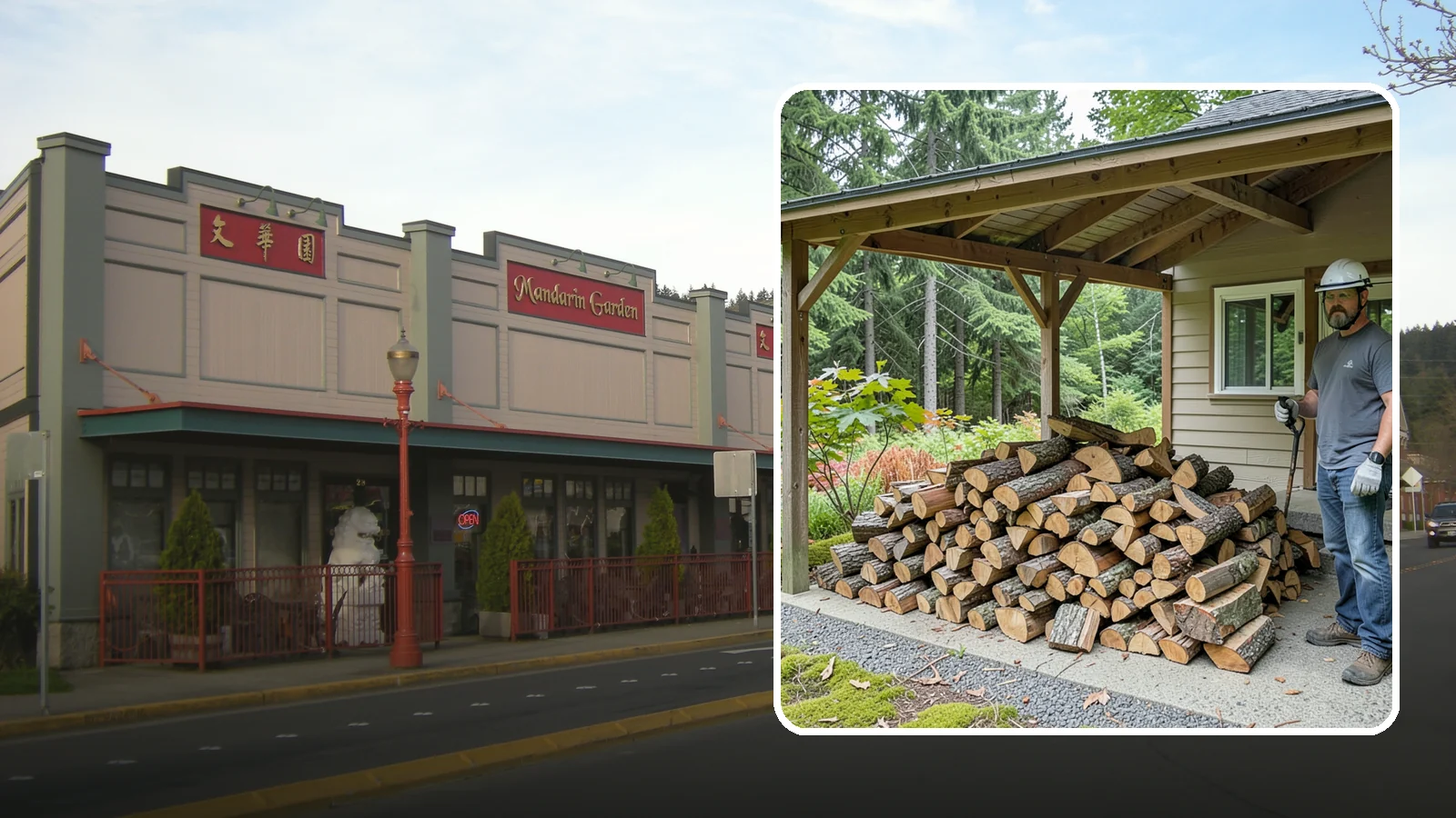 Firewood Storage Consultation in Issaquah, King County, WA - We walk your property and give you a clear plan for storing firewood so it seasons fast and stays dry in the Pacific Northwest.