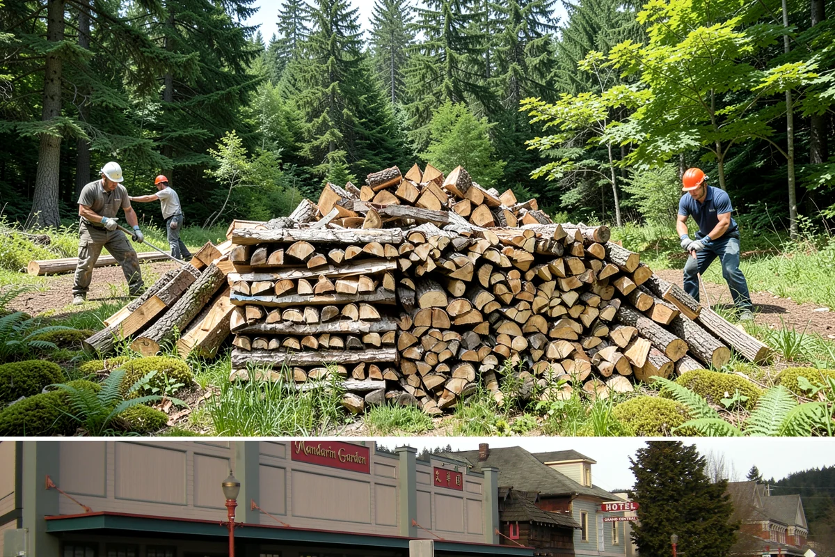 Firewood Storage Consultation in Issaquah, King County, WA - Book a consultation in spring or early summer so you can build the right storage before seasoning season.