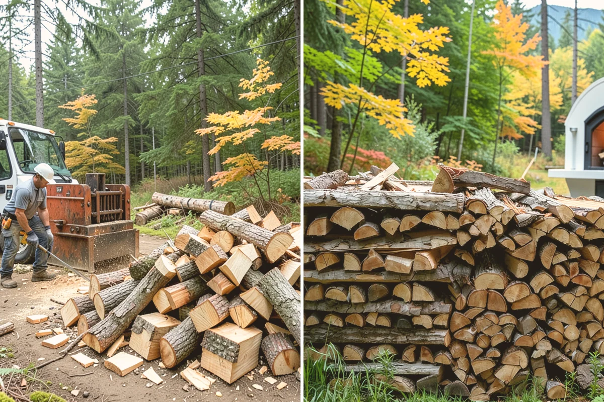 Firewood Storage Consultation in Kent, King County, WA - Walk the property and assess sun, wind, and drainage