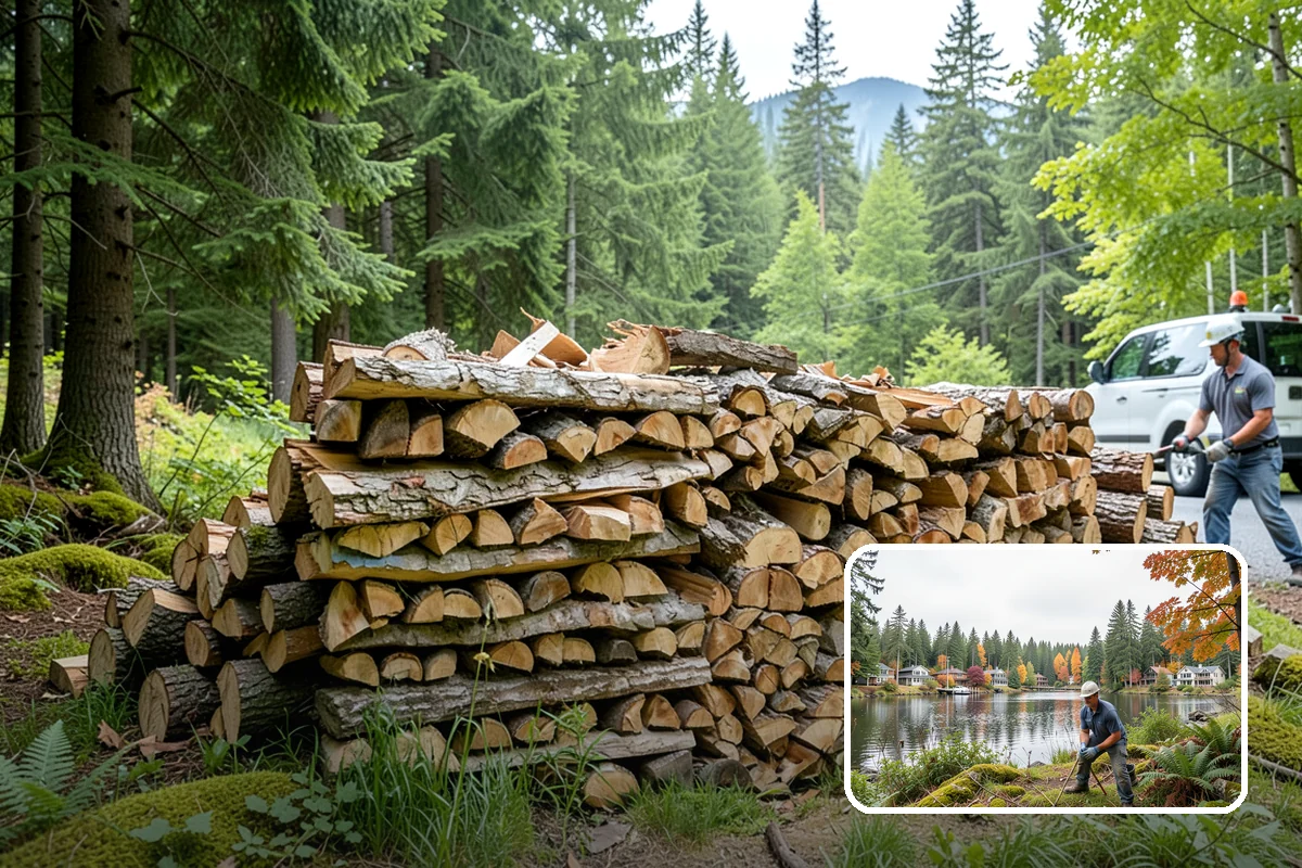 Firewood Storage Consultation in La Conner, Skagit County, WA - Custom plan built around your specific yard and climate