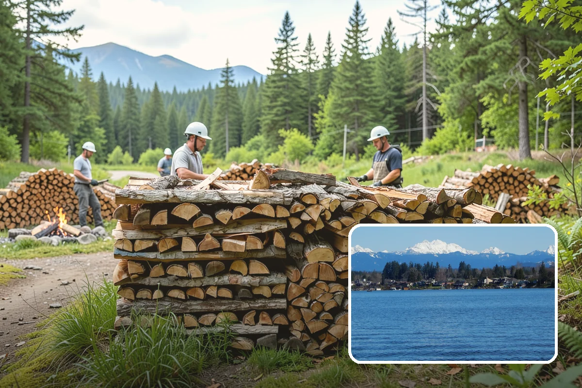 Firewood Storage Consultation in Lake Stevens, Snohomish County, WA - Custom plan built around your specific yard and climate