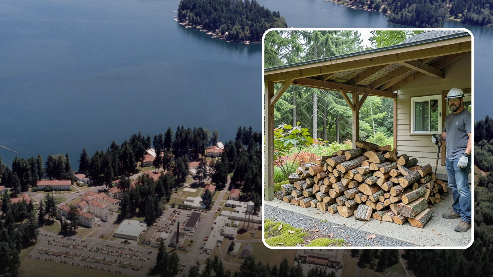 Firewood Storage Consultation in Lakewood, Pierce County, WA - We walk your property and give you a clear plan for storing firewood so it seasons fast and stays dry in the Pacific Northwest.