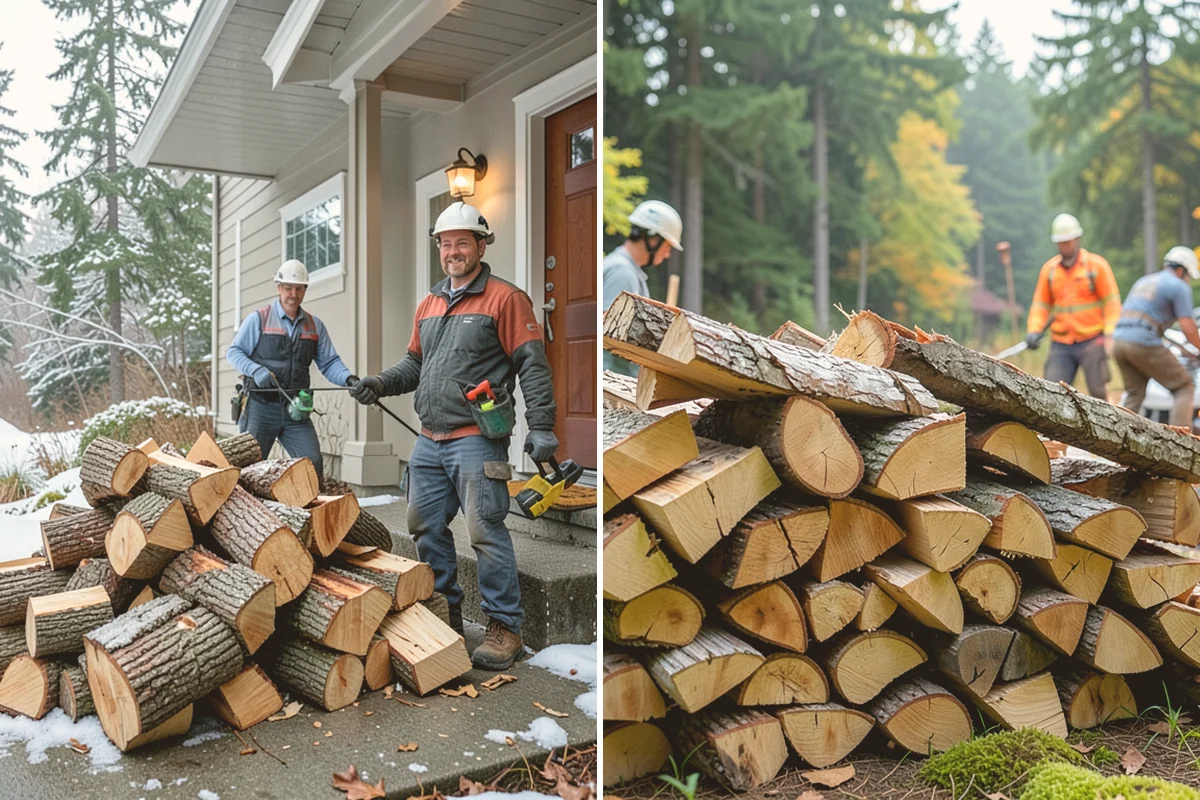 Firewood Storage Consultation in Langley, Island County, WA - Walk the property and assess sun, wind, and drainage