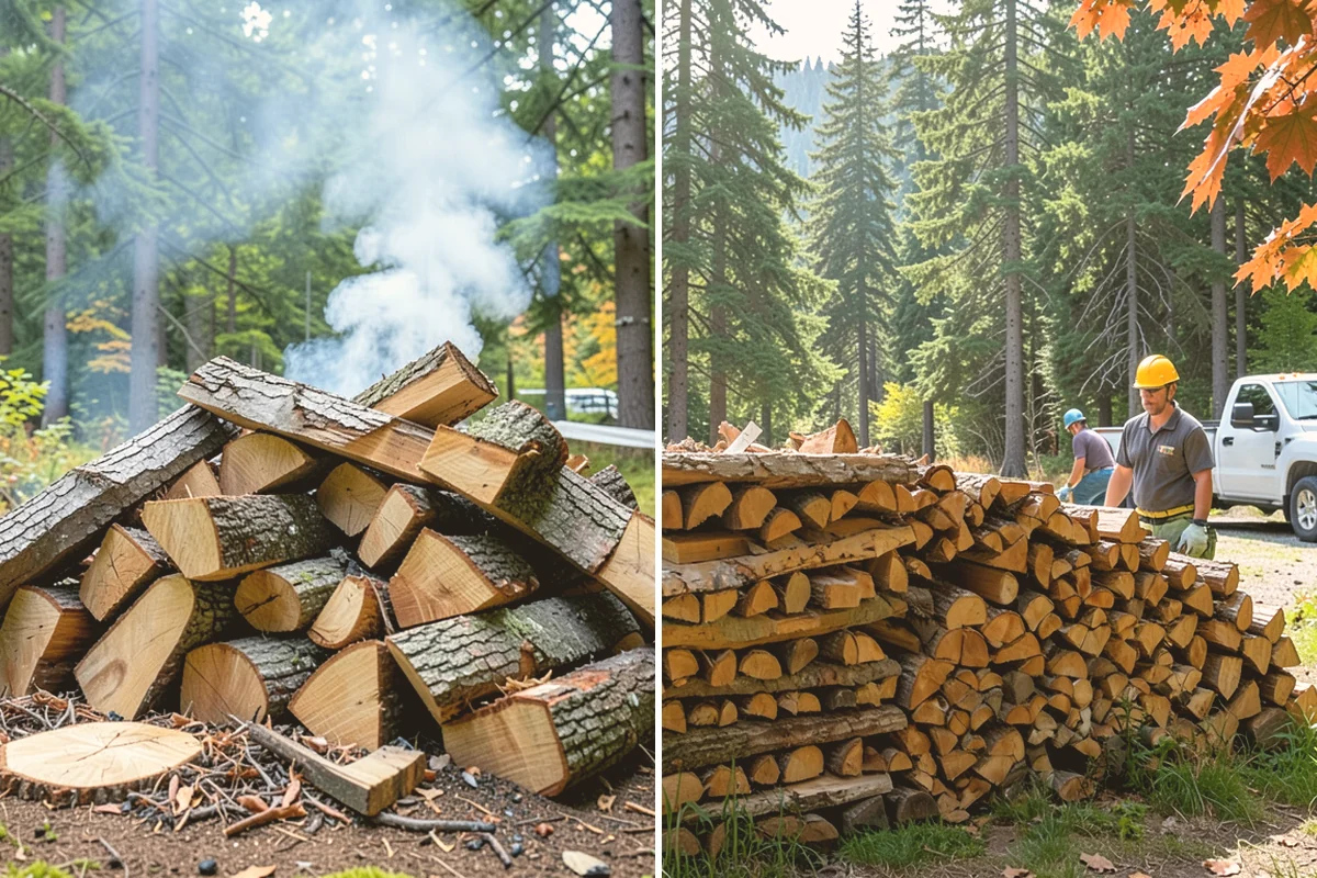 Firewood Storage Consultation in Lynnwood, Snohomish County, WA - Walk the property and assess sun, wind, and drainage