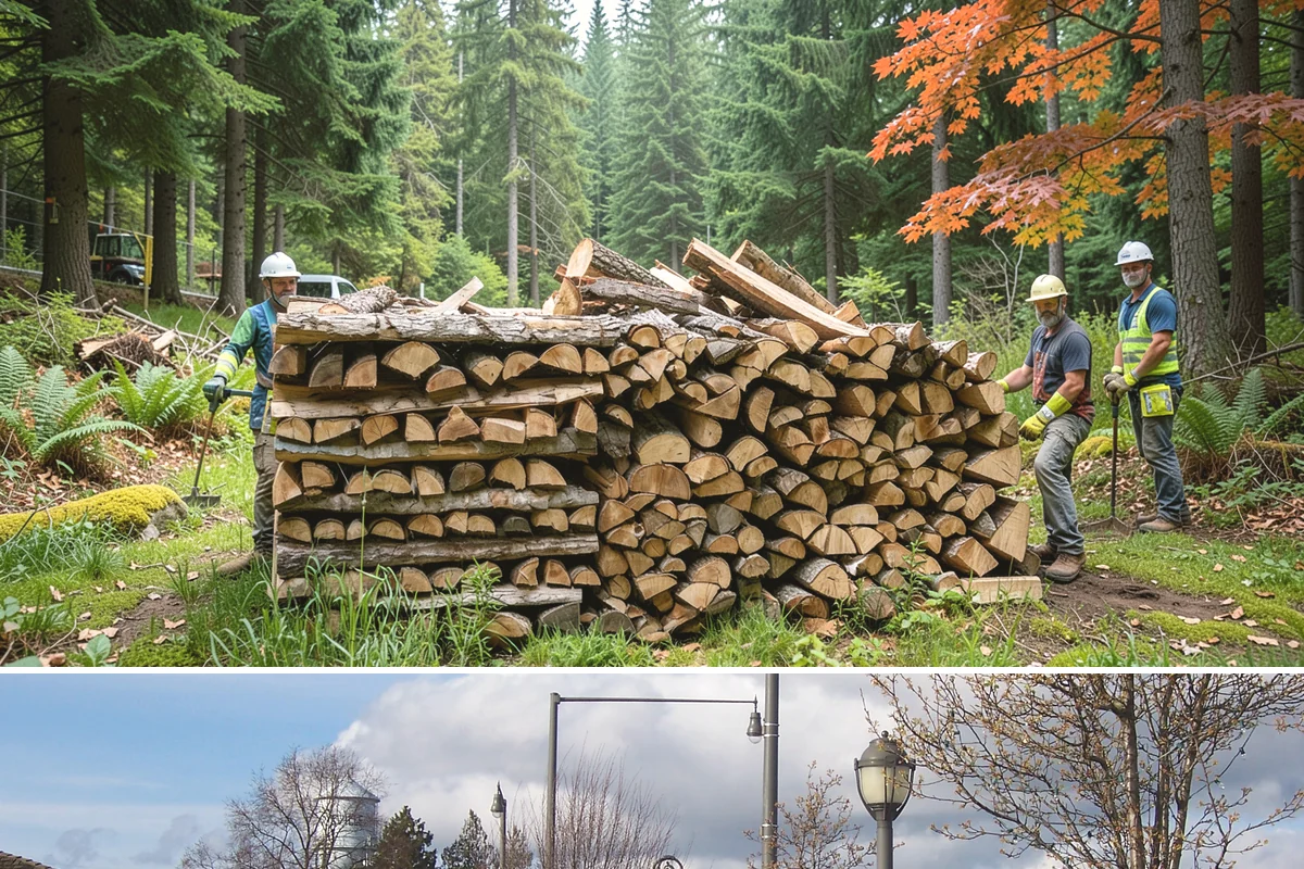 Firewood Storage Consultation in Marysville, Snohomish County, WA - Book a consultation in spring or early summer so you can build the right storage before seasoning season.