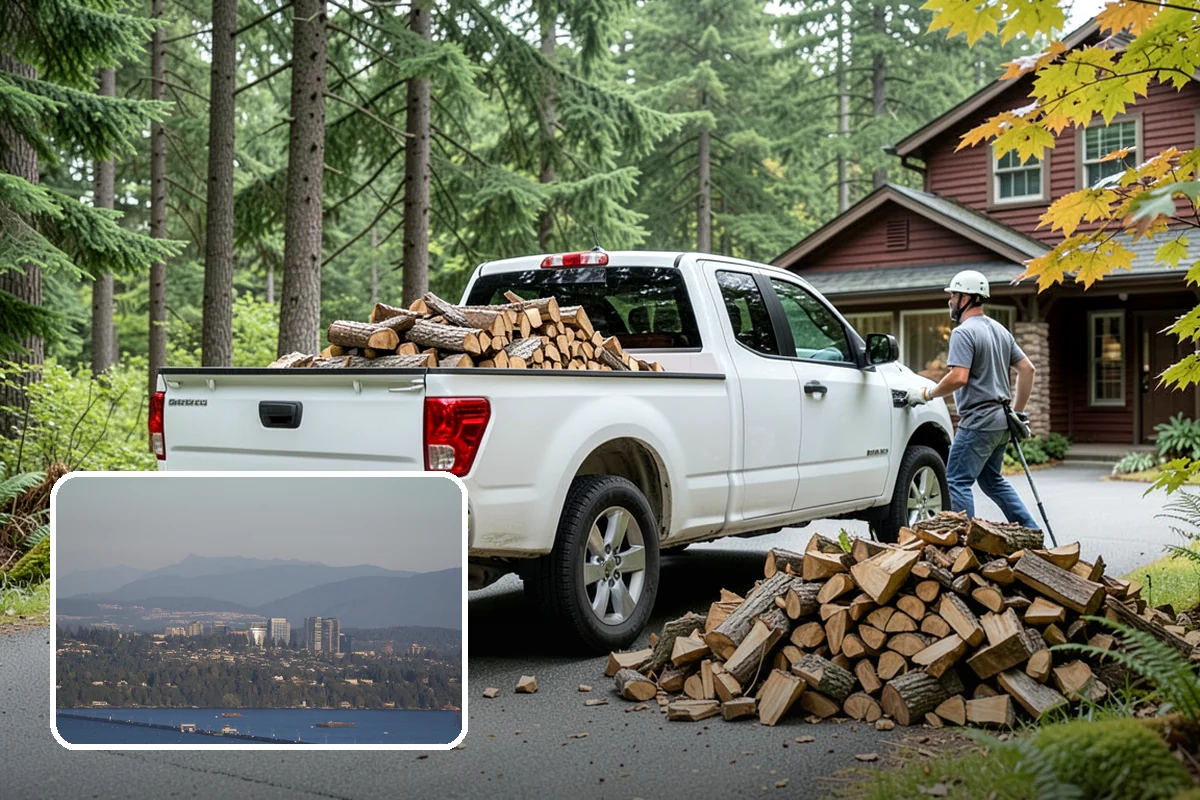 Firewood Storage Consultation in Medina, King County, WA - Custom plan built around your specific yard and climate
