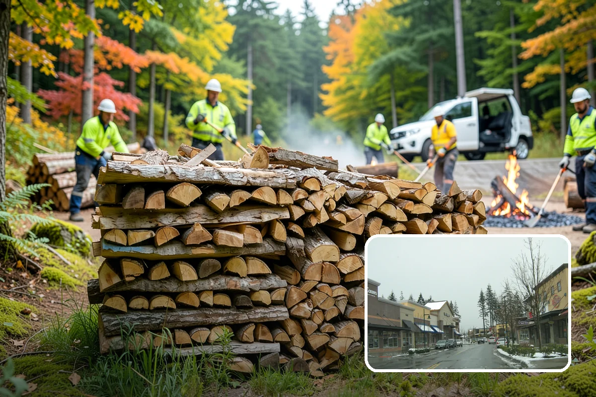 Firewood Storage Consultation in Mill Creek, Snohomish County, WA - Custom plan built around your specific yard and climate