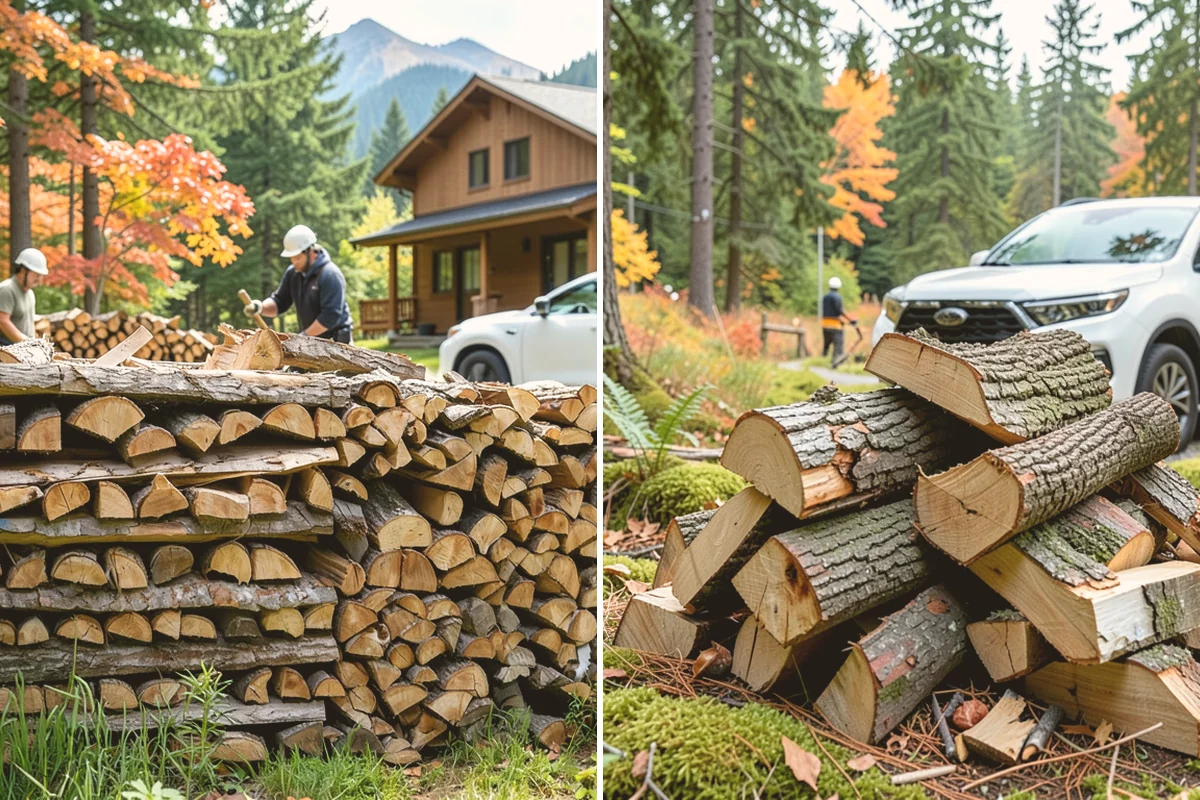 Firewood Storage Consultation in Milton, King County, WA - Walk the property and assess sun, wind, and drainage