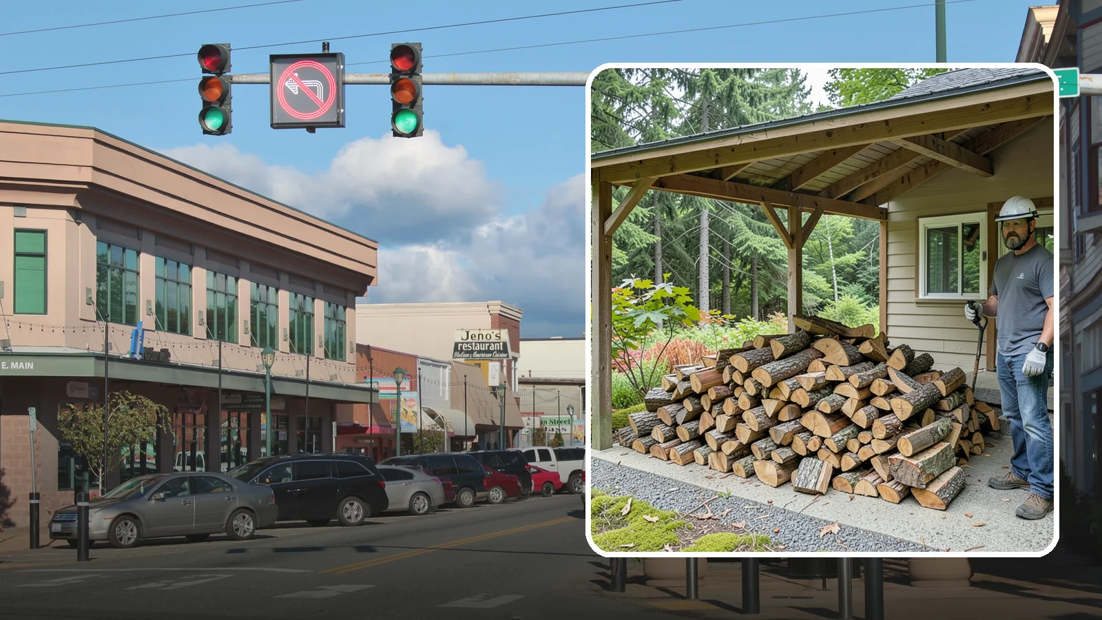 Firewood Storage Consultation in Monroe, Snohomish County, WA - We walk your property and give you a clear plan for storing firewood so it seasons fast and stays dry in the Pacific Northwest.