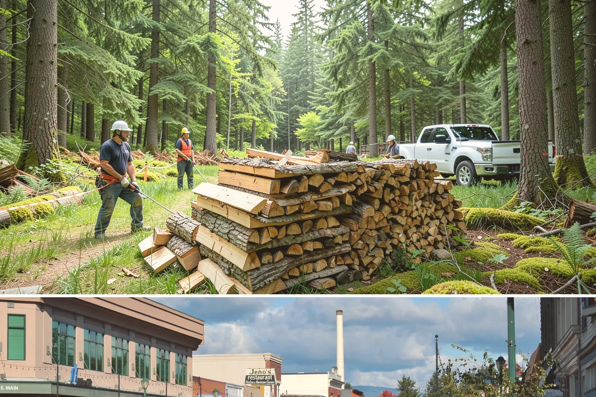 Firewood Storage Consultation in Monroe, Snohomish County, WA - Book a consultation in spring or early summer so you can build the right storage before seasoning season.