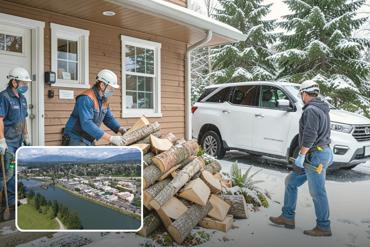 Firewood Storage Consultation in Mount Vernon, Skagit County, WA - Custom plan built around your specific yard and climate
