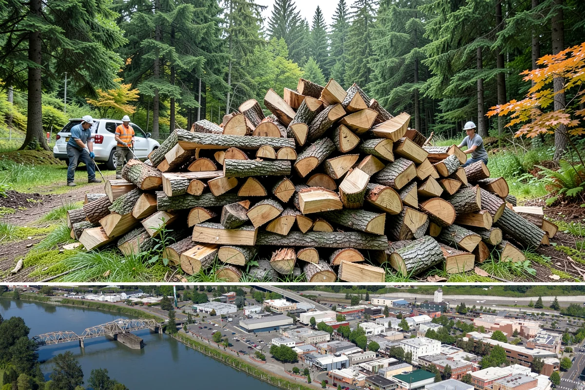 Firewood Storage Consultation in Mount Vernon, Skagit County, WA - Book a consultation in spring or early summer so you can build the right storage before seasoning season.