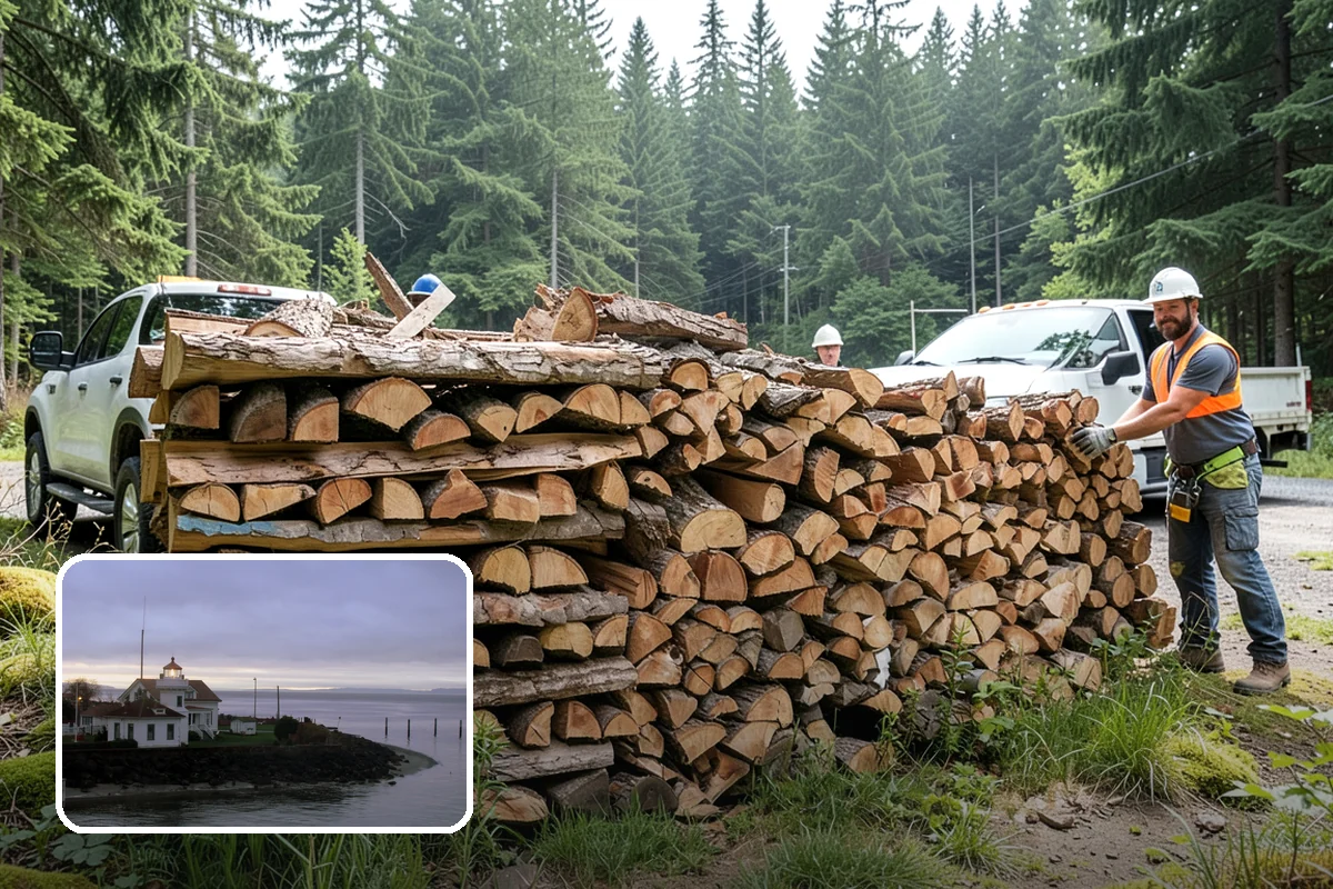 Firewood Storage Consultation in Mukilteo, Snohomish County, WA - Custom plan built around your specific yard and climate