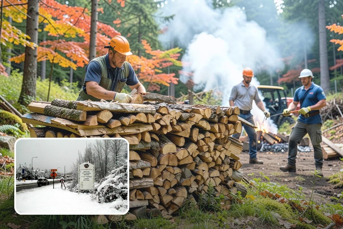 Firewood Storage Consultation in Newcastle, King County, WA - Custom plan built around your specific yard and climate