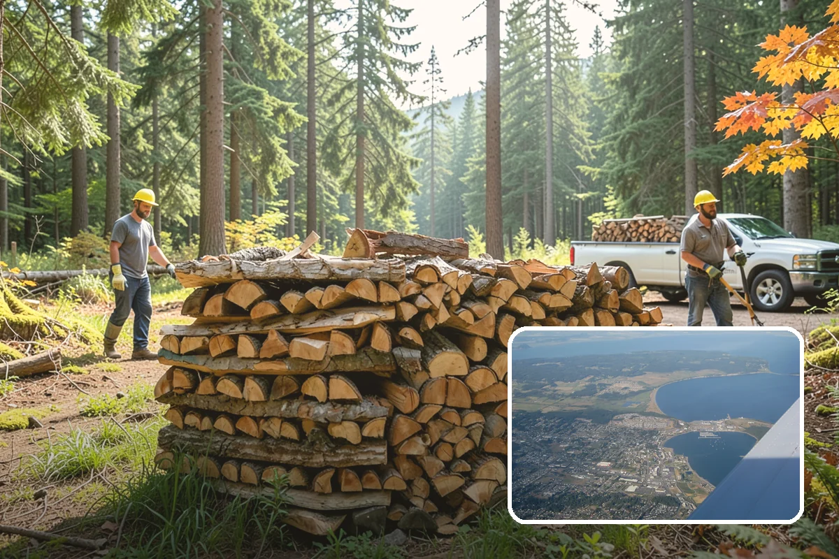 Firewood Storage Consultation in Oak Harbor, Island County, WA - Custom plan built around your specific yard and climate