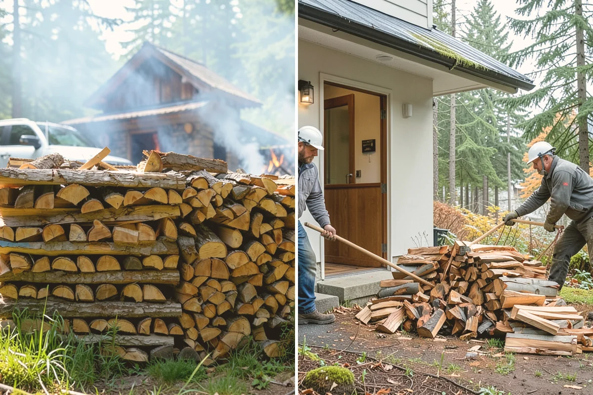 Firewood Storage Consultation in Orting, Pierce County, WA - Walk the property and assess sun, wind, and drainage