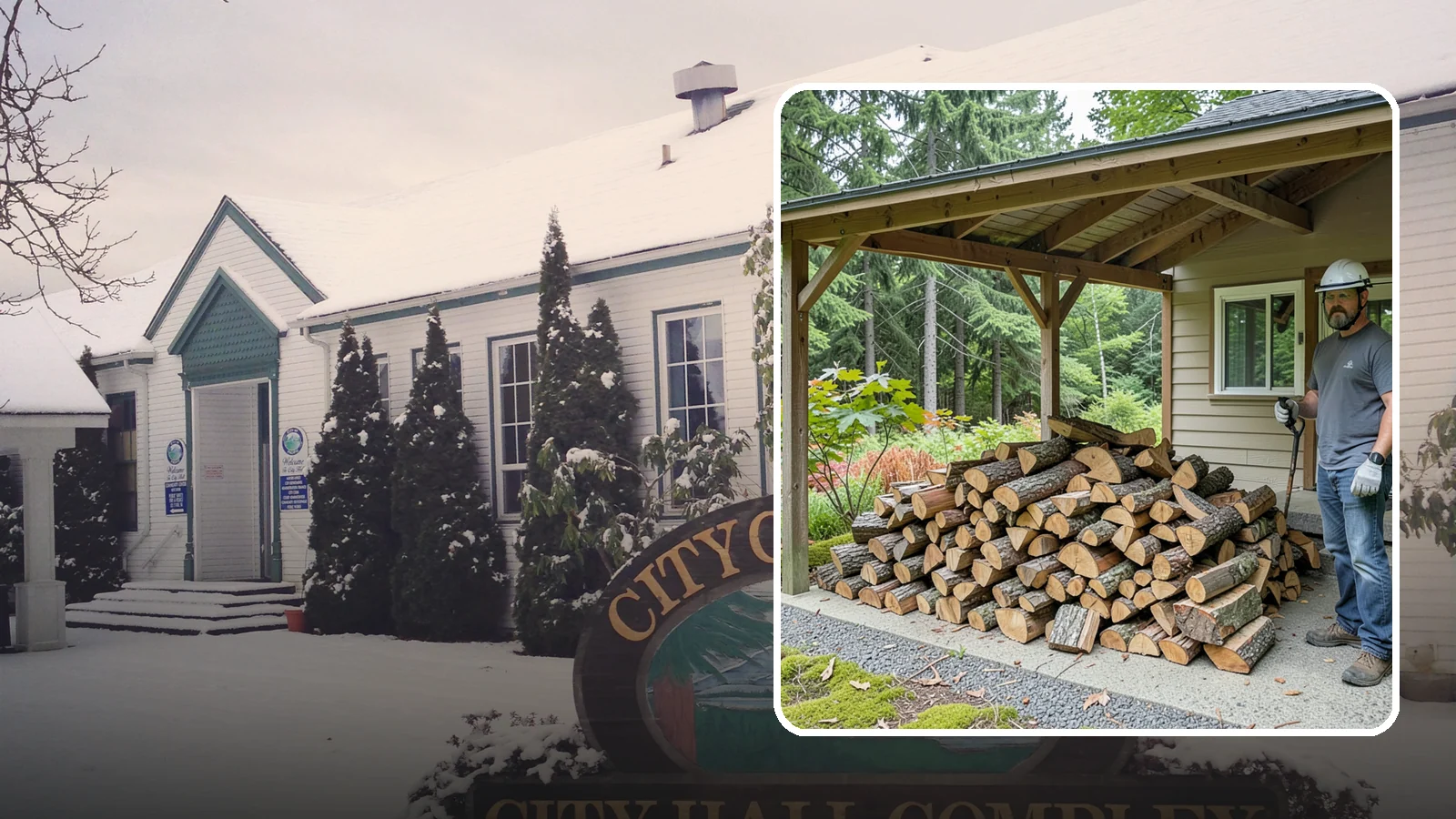 Firewood Storage Consultation in Pacific, King County, WA - We walk your property and give you a clear plan for storing firewood so it seasons fast and stays dry in the Pacific Northwest.