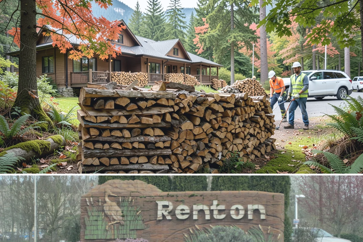 Firewood Storage Consultation in Renton, King County, WA - Book a consultation in spring or early summer so you can build the right storage before seasoning season.