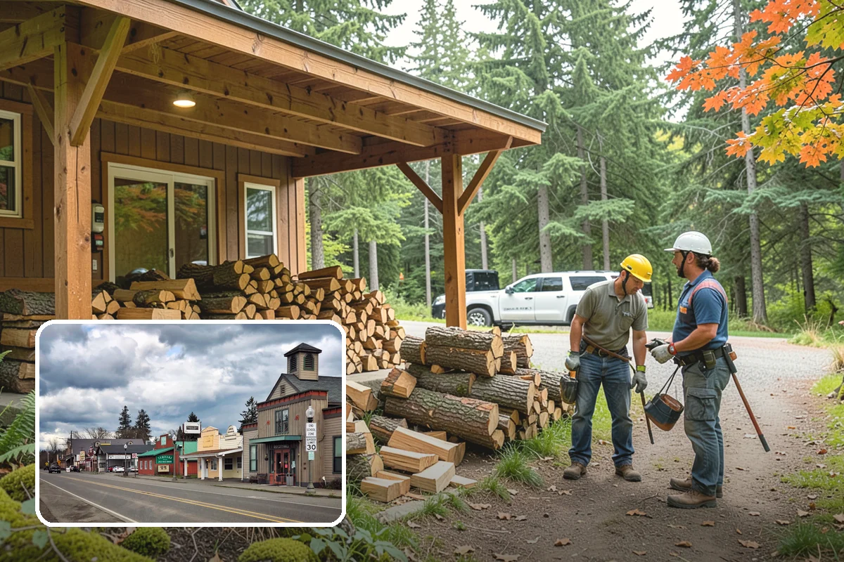 Firewood Storage Consultation in Roy, Pierce County, WA - Custom plan built around your specific yard and climate