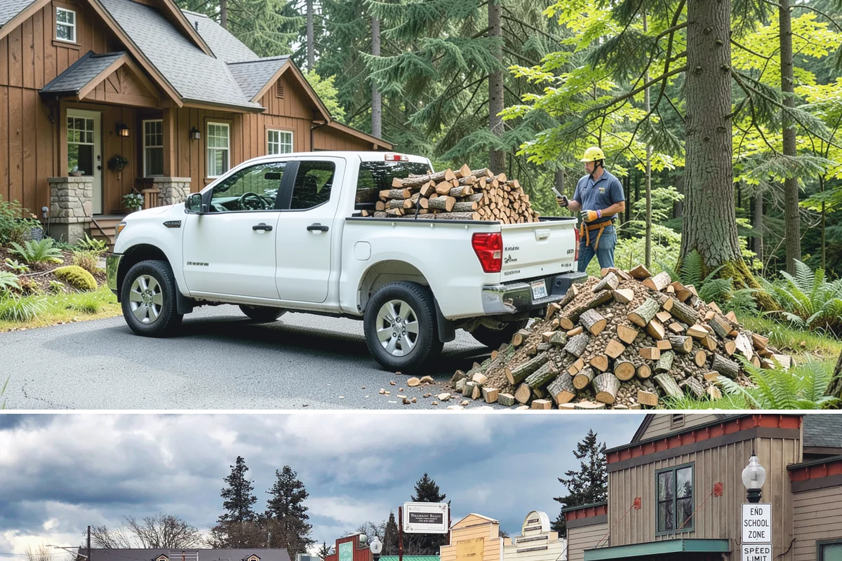 Firewood Storage Consultation in Roy, Pierce County, WA - Book a consultation in spring or early summer so you can build the right storage before seasoning season.