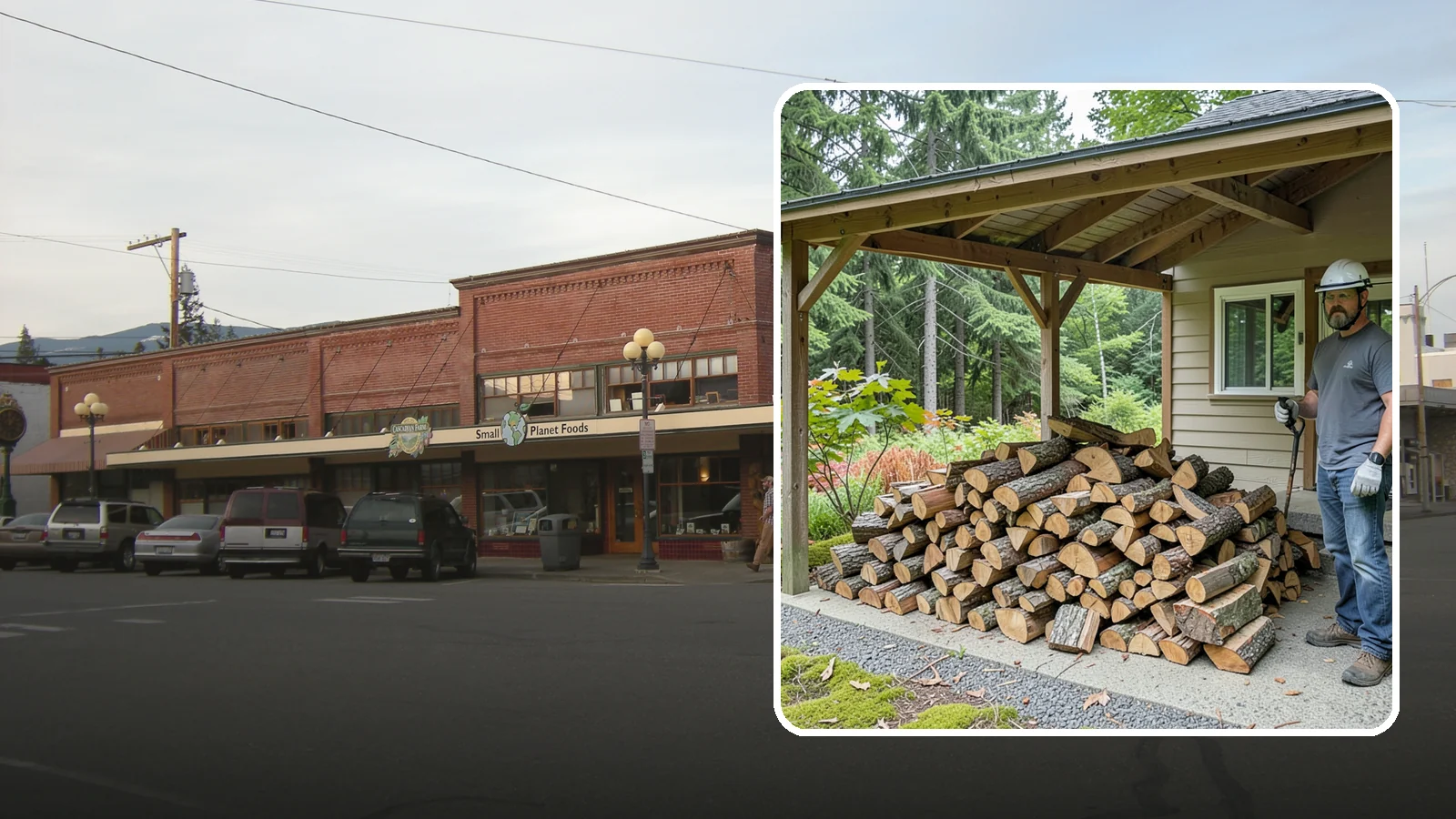 Firewood Storage Consultation in Sedro-Woolley, Skagit County, WA - We walk your property and give you a clear plan for storing firewood so it seasons fast and stays dry in the Pacific Northwest.
