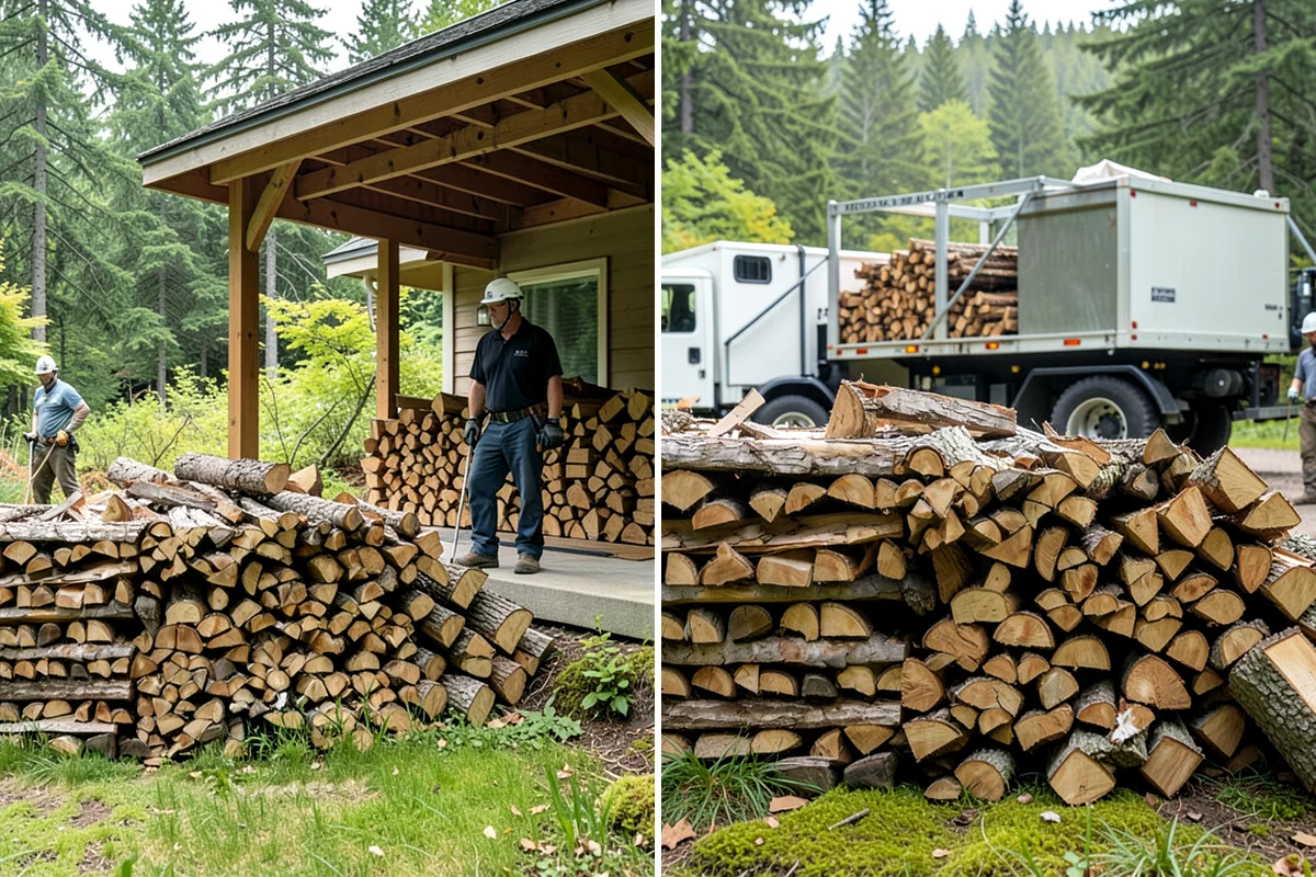 Firewood Storage Consultation in Sedro-Woolley, Skagit County, WA - Walk the property and assess sun, wind, and drainage