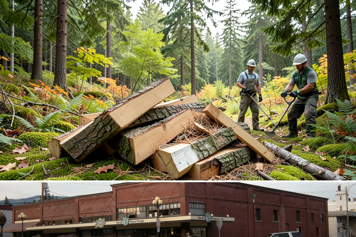 Firewood Storage Consultation in Sedro-Woolley, Skagit County, WA - Book a consultation in spring or early summer so you can build the right storage before seasoning season.