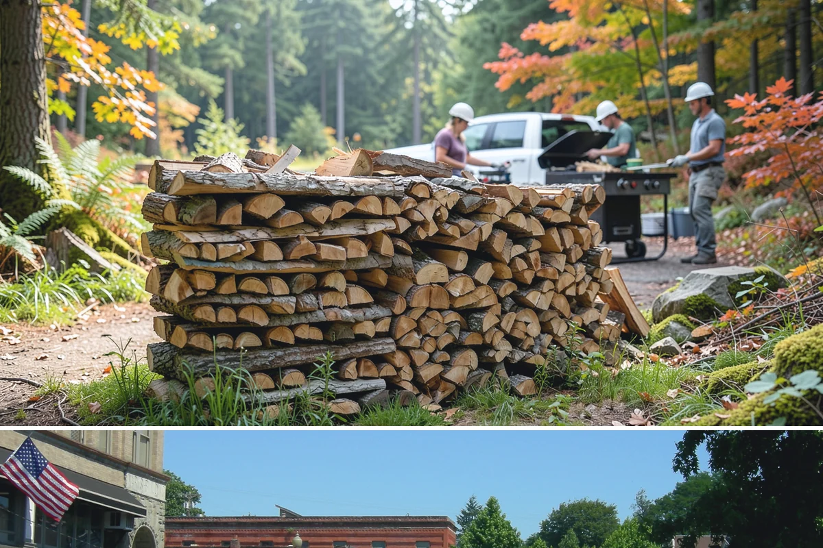 Firewood Storage Consultation in Snohomish, Snohomish County, WA - Book a consultation in spring or early summer so you can build the right storage before seasoning season.