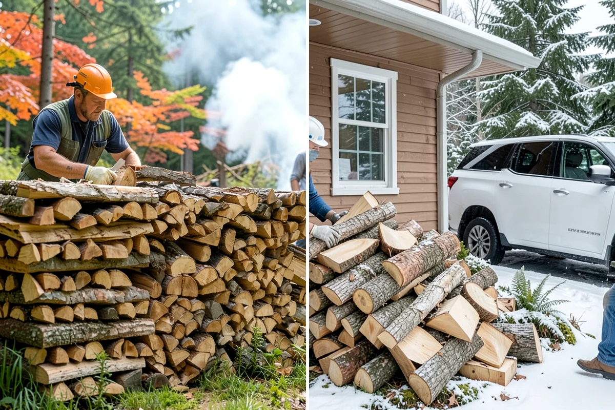 Firewood Storage Consultation in Snoqualmie, King County, WA - Walk the property and assess sun, wind, and drainage
