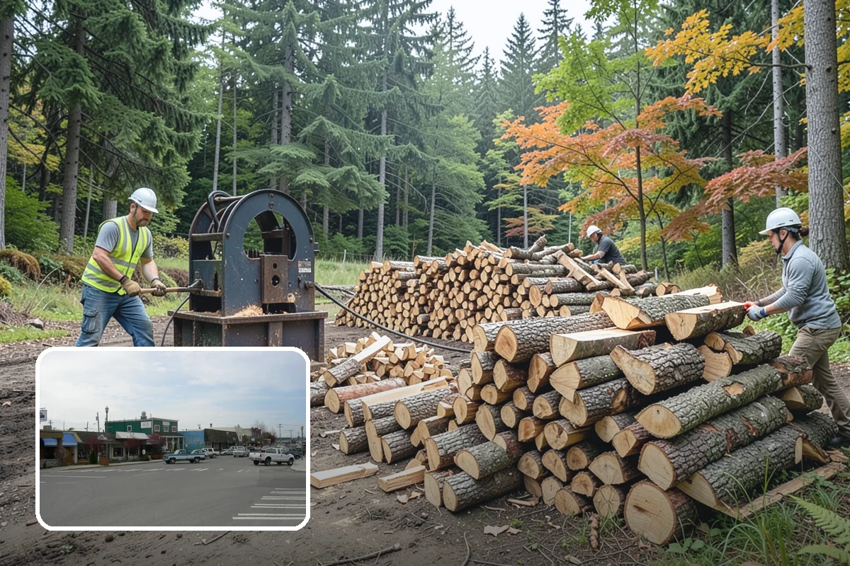 Firewood Storage Consultation in Stanwood, Snohomish County, WA - Custom plan built around your specific yard and climate