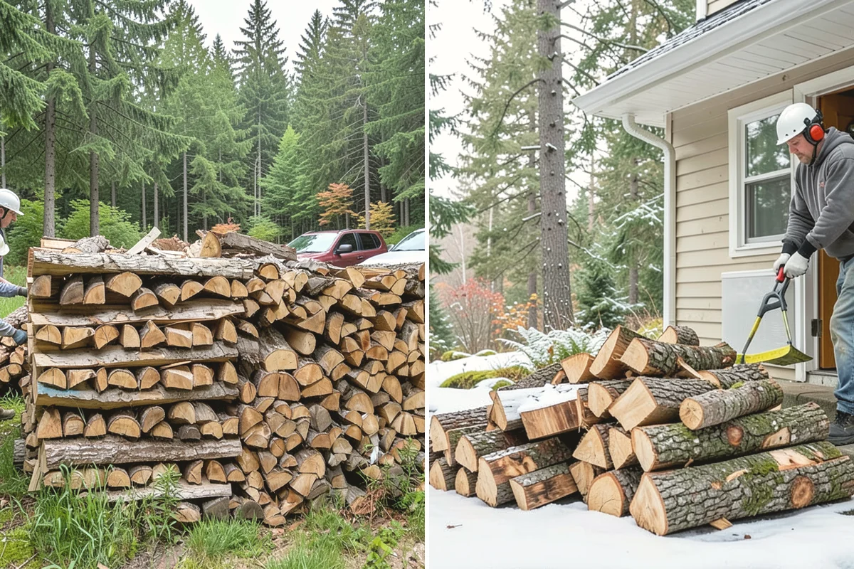 Firewood Storage Consultation in Tacoma, Pierce County, WA - Walk the property and assess sun, wind, and drainage