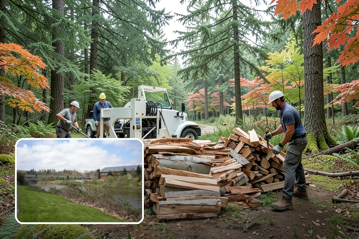 Firewood Storage Consultation in Tukwila, King County, WA - Custom plan built around your specific yard and climate
