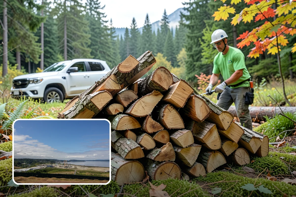 Firewood Storage Consultation in University Place, Pierce County, WA - Custom plan built around your specific yard and climate
