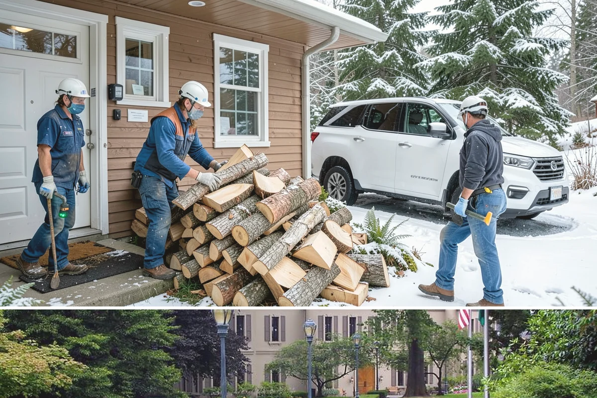 Firewood Storage Consultation in Woodinville, King County, WA - Book a consultation in spring or early summer so you can build the right storage before seasoning season.
