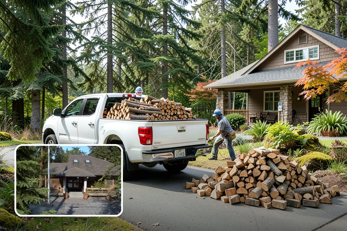 Firewood Storage Consultation in Yarrow Point, King County, WA - Custom plan built around your specific yard and climate