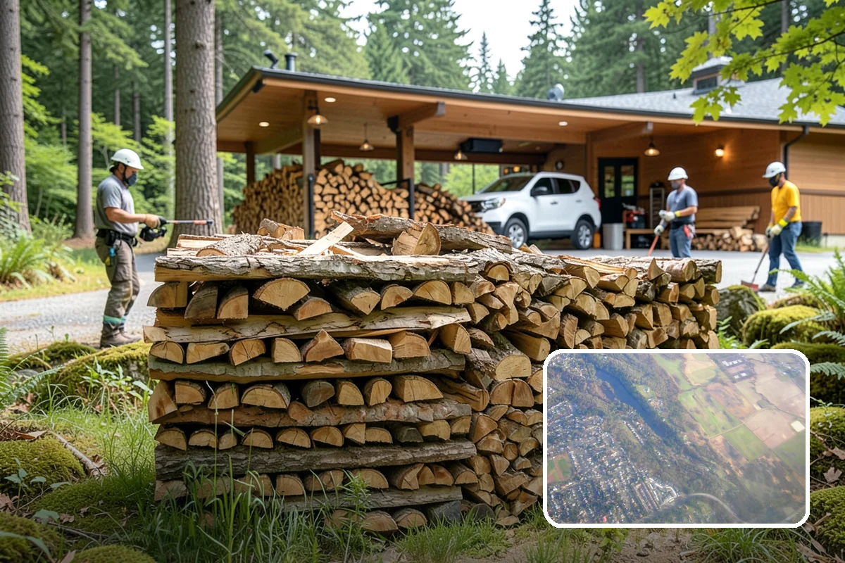 Firewood Wholesale Supply in Algona, King County, WA - Wholesale pricing structured for healthy margins