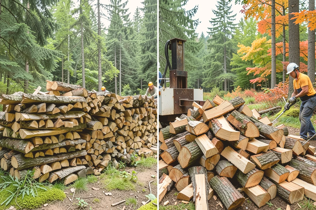 Firewood Wholesale Supply in Algona, King County, WA - Discuss your resale volume, sizing, and packaging needs