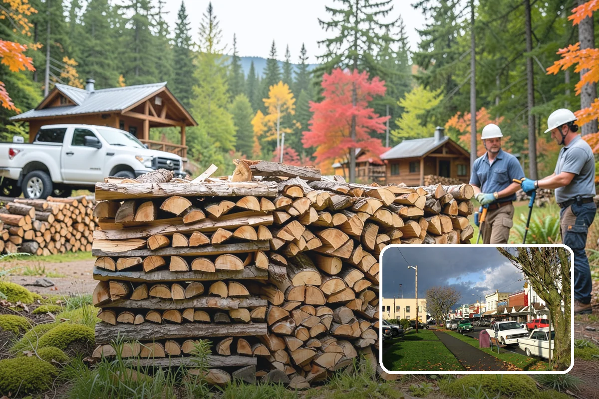 Firewood Wholesale Supply in Arlington, Snohomish County, WA - Wholesale pricing structured for healthy margins