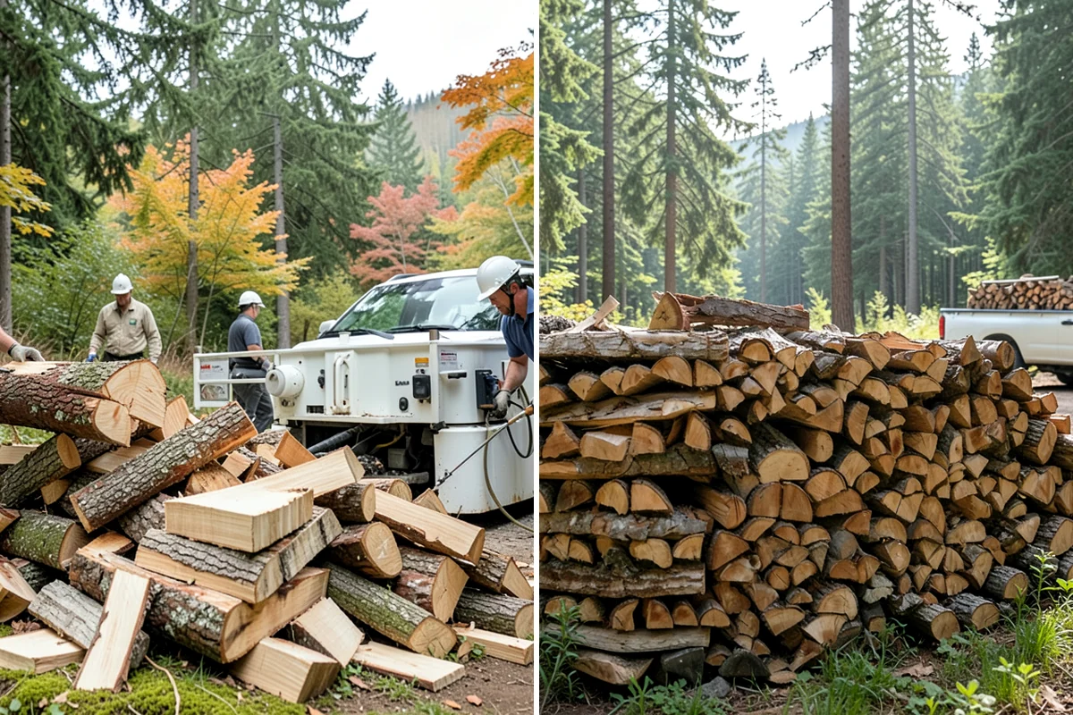 Firewood Wholesale Supply in Arlington, Snohomish County, WA - Discuss your resale volume, sizing, and packaging needs