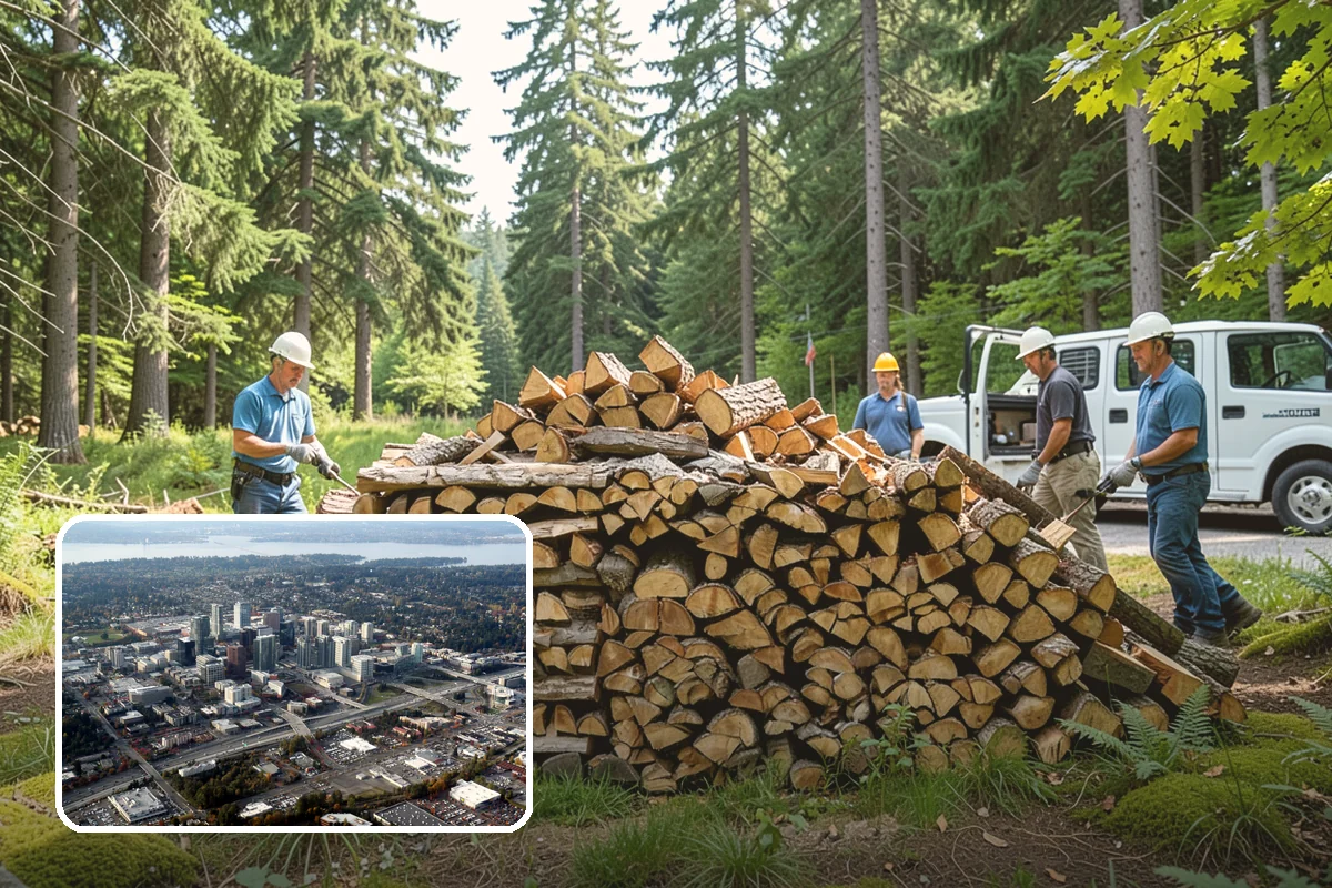 Firewood Wholesale Supply in Bellevue, King County, WA - Wholesale pricing structured for healthy margins